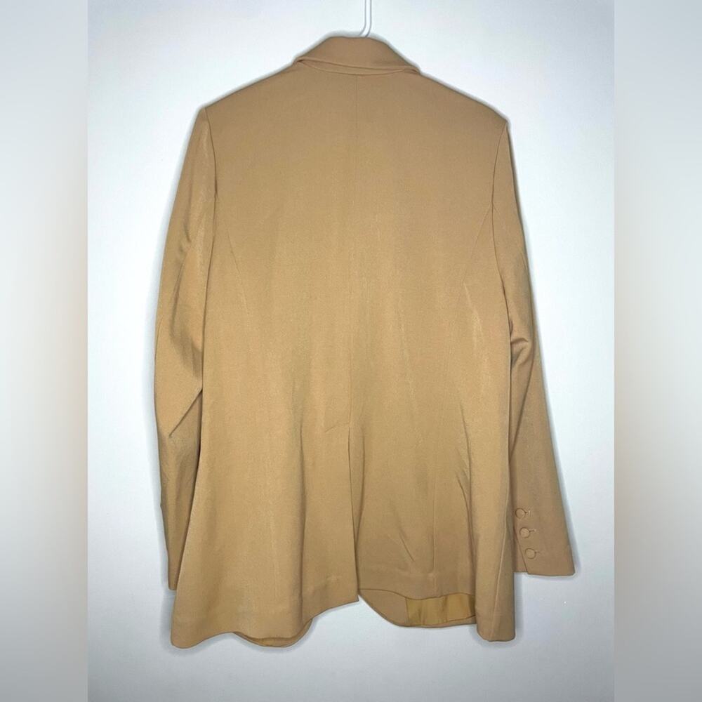 NWT New Universal Standard French 75 Blazer in Iced Coffee Tan Size 14-16 - Picture 7 of 7